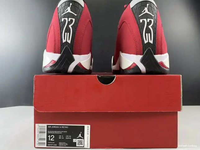 14 JORDAN RED RETRO AIR GYM TORO 487471-006 0619